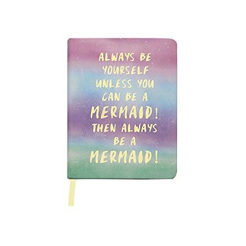 A5 "Always Be Yourself Unless You Can Be A Mermaid" Notizblock Idee Buch Tagebuch, gebundenen Jotter von Lesser & Pavey