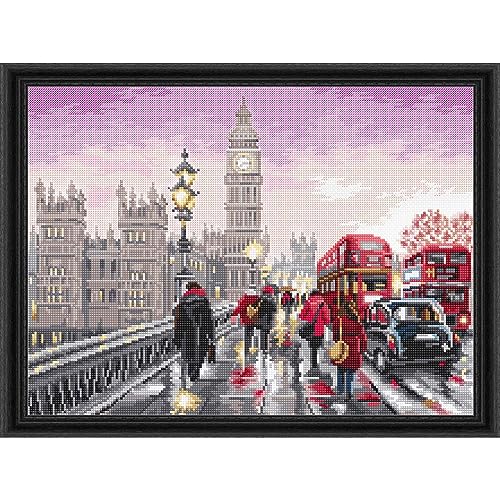 Kreuzstich Set Westminster Brücke Zählmuster von Letistitch