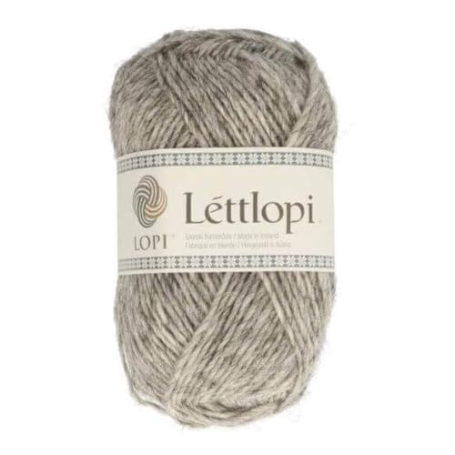 Léttlopi 1522-0056 Garn, ash heather, 50g/1.75oz. 100m/109yd, 100 Meter von Léttlopi