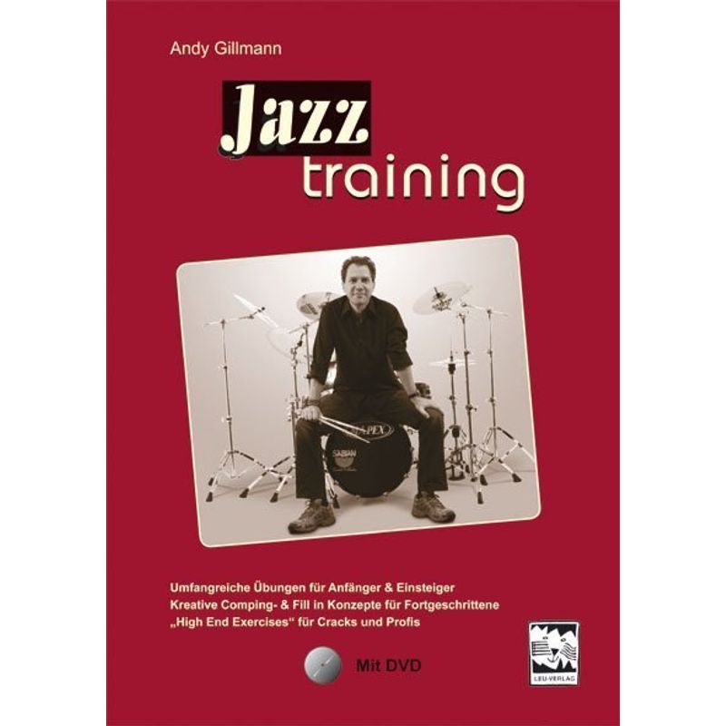 Jazztraining, M. 1 Dvd-Rom - Andy Gillmann, Gebunden von Leu-Verlag