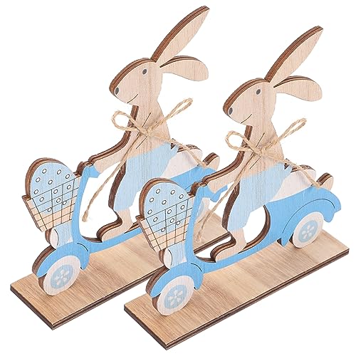 Levemolo Ostern Herzstück Dekorative Zeichen Holz Auto Handwerk 2 Stück Sicher Material Levemolo Ostern Herzstück Dekorative Zeichen Holz Auto Handwerk 2 Stück Sicher Material von Levemolo