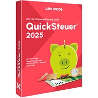 LEXWARE QuickSteuer 2025 (für das Steuerjahr 2024) Software Vollversion (PKC) von Lexware