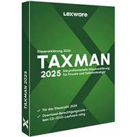 LEXWARE TAXMAN 2025 (für das Steuerjahr 2024) Software Vollversion (PKC) von Lexware