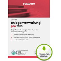 LEXWARE anlagenverwaltung pro Software Vollversion (Download-Link) von Lexware