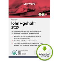 LEXWARE lohn+gehalt 2025 Software Vollversion (Download-Link) von Lexware