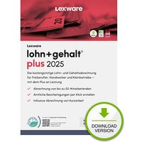 LEXWARE lohn+gehalt plus 2025 Software Vollversion (Download-Link) von Lexware