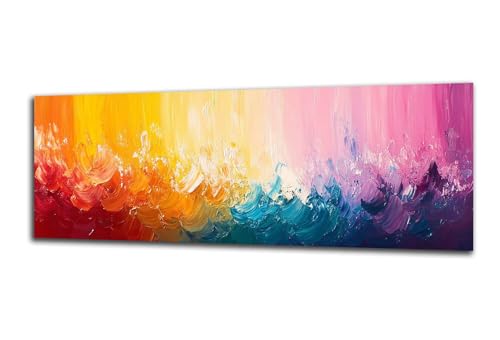 Abstrakt Diamond Painting Landschaft Diamond Painting Erwachsene Groß XXL 100x300 cm, DIY 5D Diamant Malerei Kinder Crystal Strass Leinwand Kreuzstich Stickerei Kit Zuhause Dekoration Geschenke-z24 von Lezewege