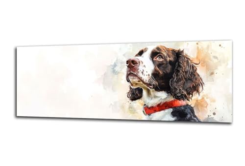 Diamond Painting Erwachsene Tier Diamond Painting Hund 5D DIY Full Drill Crystal Stickerei Malen Nach Zahlen Kinder Anfänger Mosaik Bastelset mit Zubehör, Home Wand Décor Geschenk 60x180 cm-z121 von Lezewege