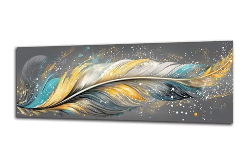 Flügel Diamond Painting Traum Diamond Painting Erwachsene Groß XXL 100x300 cm, DIY 5D Diamant Malerei Kinder Crystal Strass Leinwand Kreuzstich Stickerei Kit Zuhause Wand Dekoration Geschenke-z20 von Lezewege