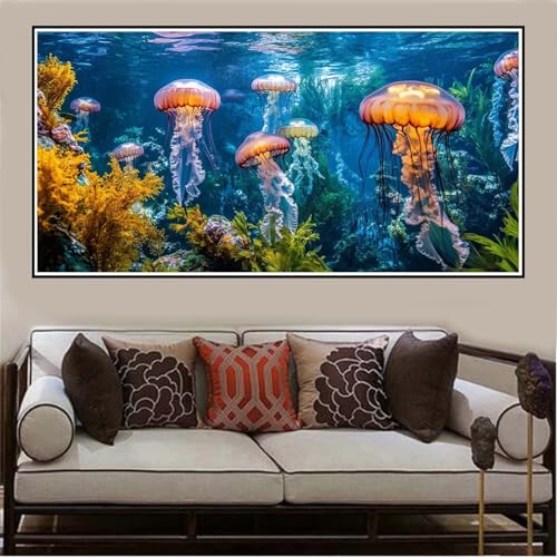 Malen Nach Zahlen Groß XXL 160x80cm Landschaft Malen Nach Zahlen Erwachsene Obst, Malen Nach Zahlen Erwachsene Leinwand AnfäNger, Acrylfarbe Ölgemälde Set, Bastelset Frauen für Home Decor -607 von Lezewege