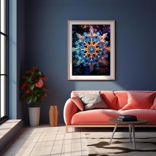 Diamond Painting, Diamant Painting Bilder Traum Blume Full 5D DIY Diamond Painting Erwachsene Kits, Diamant Kunst Malen nach Zahlen Diamant Anfänger Kinder Set, Home Wand Dekor Gifts 80x110cm L644 von Leznzen