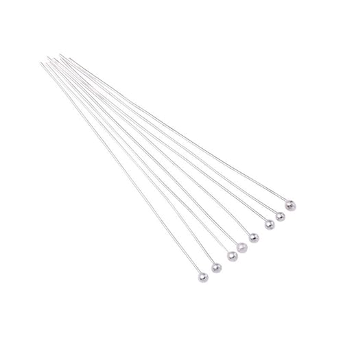 200 Stück Kopfnadeln, Schmuckkopfnadeln, Metallkopfnadeln, gerade Pins für handgefertigten Schmuck und Bastelprojekte 200 Stück Kopfnadeln, Schmuckkopfnadeln, Metallkopfnadeln, gerade Pins für handgefertigten Schmuck und Bastelprojekte von LfrXtra