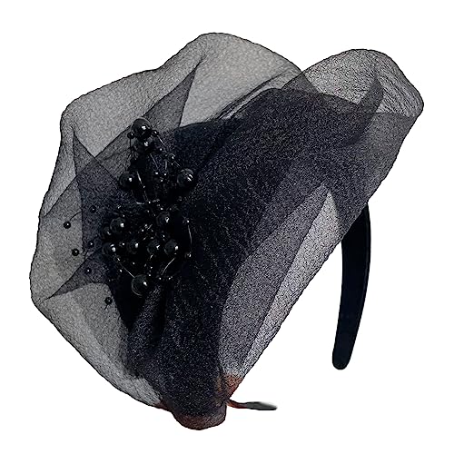 LfrXtra Elegante Frauendauer Perlen Garn Haar Hoop Halloween Cosplay Haarband Mittelalterlicher Stil Perlen Form Stirnbänder LfrXtra Elegante Frauendauer Perlen Garn Haar Hoop Halloween Cosplay Haarband Mittelalterlicher Stil Perlen Form Stirnbänder von LfrXtra