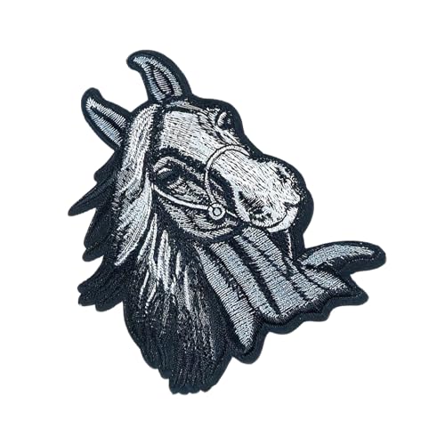 LfrXtra Heimtextilien, Tier-Aufnäher zum Aufnähen/Aufbügeln, Pferdekopf, bestickte Flicken für Ponys, zum Aufnähen und Aufbügeln, Applikation für Taschen, Dekoration LfrXtra Heimtextilien, Tier-Aufnäher zum Aufnähen/Aufbügeln, Pferdekopf, bestickte Flicken für Ponys, zum Aufnähen und Aufbügeln, Applikation für Taschen, Dekoration von LfrXtra