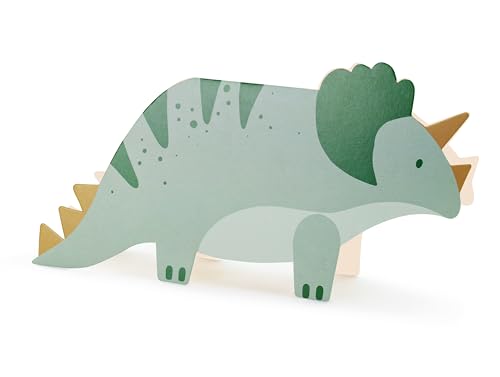 Libetui Set 6 Einladungskarten Dino Kindergeburtstag Party Einladungen Party Triceratops Invitation Einladung Dinosaurier mit Umschlag von Libetui