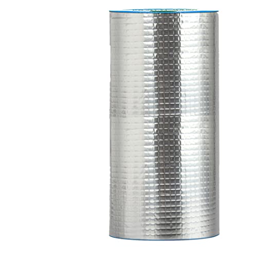 Lichi Starkes, selbstklebendes Aluminium Folienband, Butylkautschuk-Klebeband zur Reparatur von Dachwandrohrlecks, 30 cm Breite, 5 m von Lichi
