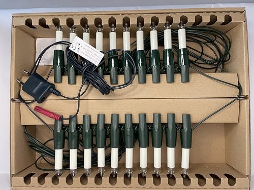 Narva Lichterkette 20 Minischaftkerzen von Lichtfuchs