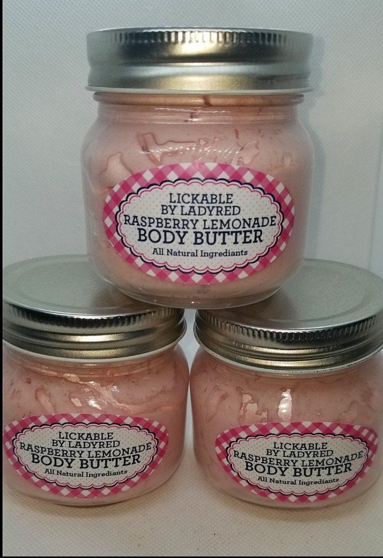 Himbeer Lemonade Body Butter von LickablebyLadyRed