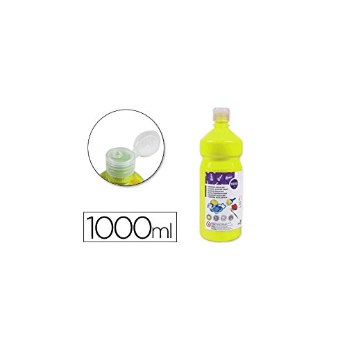 Liderpapel 59214 Gouache Scolaire zitronengelb 1000 ml von Liderpapel