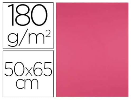 Liderpapel CX63 Karton, 50 x 65 cm, Fuchsia, 25 Stück von Liderpapel