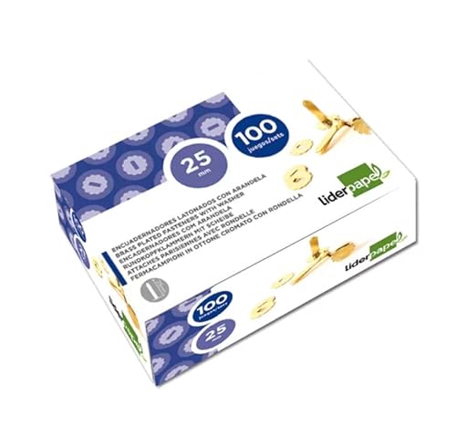 Liderpapel FS04 Plastikhüllen, 21 mm, 100 Stück von Liderpapel