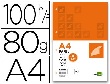 Liderpapel PA05 – Rolle Paket von 100 von Liderpapel