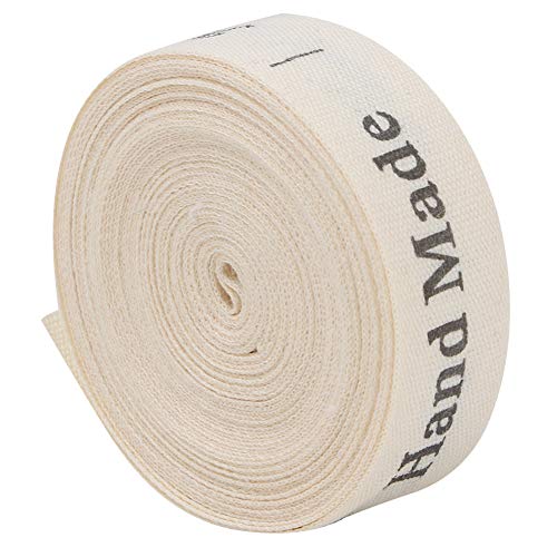 5 Yards Baumwollschriftband Geschenkverpackungsband 1,5 Cm Breite Kreatives Band für Hochzeit und Feier (Handgefertigte vollständige englische Buchstaben) von LiebeWH