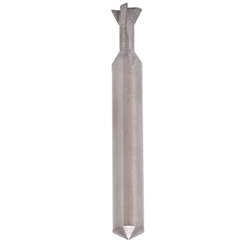 Schwalbenschwanz-Bit Hartmetall-Schwalbenschwanz-SchaftfräSer, 6 Mm Durchmesser, Schaft, 4 Flöten, Schnelles Bohren, FräSer, 50 Mm LäNge, Universeller Schwalbenschwanz-FräSer (65°) von LiebeWH