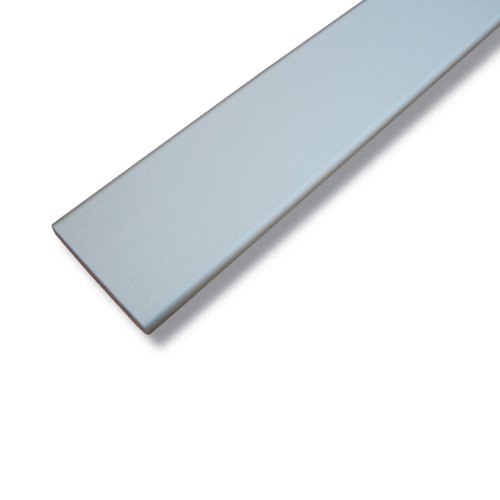 Liedeco Beschwerung für Flächenvorhangstoff, Schiebevorhang, 1 Stück aus Aluminium, Länge: 80 cm von Liedeco