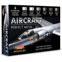 Aircraft - Perfect Metals - Set Nr. 2 [6 x 22 ml] von Lifecolor