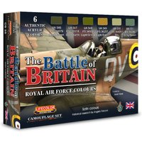 Battle Of Britain - Royal Air Force Colors [6 x 22 ml] von Lifecolor