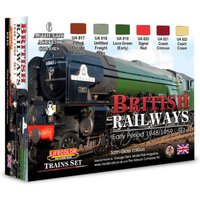 British Railways - Set Nr. 1 [6 x 22 ml] von Lifecolor