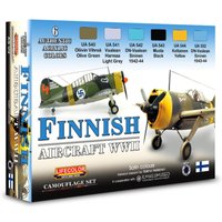 Finnish Aircraft WWII [6 x 22 ml] von Lifecolor