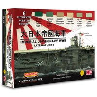 Imperial Japan Navy WWII - Late War - Set Nr. 2 [6 x 22 ml] von Lifecolor