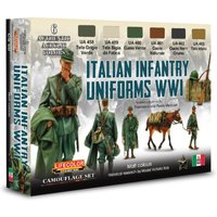 Italian Infantry Uniforms WWI [6 x 22 ml] von Lifecolor