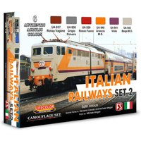 Italian Railways Set Nr. 2 [6 x 22 ml] von Lifecolor