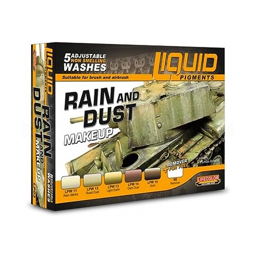 Liquid Pigments Lifecolor LP03 Rain and Dust Makeup Waschset von Lifecolor