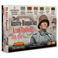 The Austro-Hungarian Army Uniforms 1916-1918 [6 x 22 ml] von Lifecolor