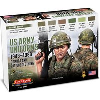 US Army Uniforms 1948-1980 [6 x 22 ml] von Lifecolor