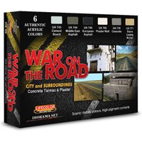 War On The Road - Concrete Tarmac & Plaster [6 x 22 ml] von Lifecolor