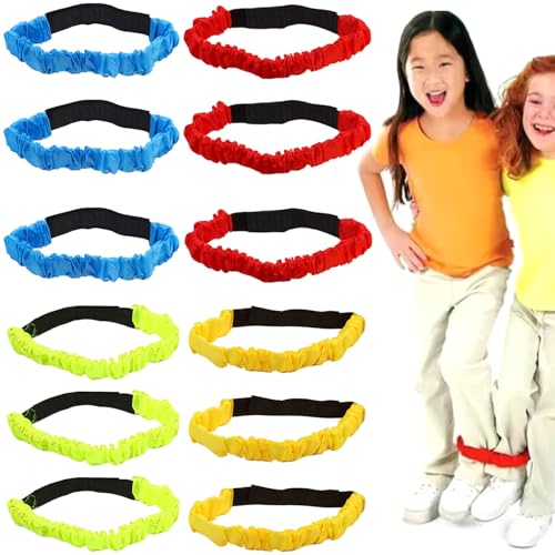 3 -legierte Rennbänder, 12pcs farbenfrohe dreibeinige Rennbänder, elastisches Krawattenseil für Kinder für Erwachsene Karnevals Feldtag, DREI, 3 3 -legierte Rennbänder, 12pcs farbenfrohe dreibeinige Rennbänder, elastisches Krawattenseil für Kinder für Erwachsene Karnevals Feldtag, DREI, 3 von Ligeinsrk