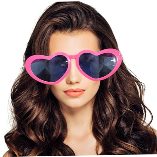 Ligeinsrk Riesige Sonnenbrille, herzförmige lustige Brille, 10, 2 x 3, 5 Zoll Plastik -Jumbo -Sonnenbrille für Cosplay -Foto -Requisiten Partyzubehör, Riese, Herz Ligeinsrk Riesige Sonnenbrille, herzförmige lustige Brille, 10, 2 x 3, 5 Zoll Plastik -Jumbo -Sonnenbrille für Cosplay -Foto -Requisiten Partyzubehör, Riese, Herz von Ligeinsrk