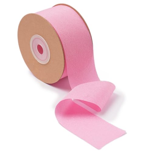 Ligtmor Geschenkband Hochzeit Schleifenband Dekoband 3,8cm x 23m Chiffonband Schleifen Stoffband - Rosa von Ligtmor