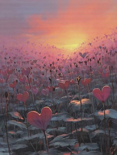 Diamond Painting Adulte Sonnenaufgang abstrakt 5D Diamant Painting Erwachsene & Anfänger, DIY Full Drill Diamant Broderie Kit, Home Decor Wandkunst Wohnzimmer Schlafzimmer Büro Geschenke 40x50cm D-827 Diamond Painting Adulte Sonnenaufgang abstrakt 5D Diamant Painting Erwachsene & Anfänger, DIY Full Drill Diamant Broderie Kit, Home Decor Wandkunst Wohnzimmer Schlafzimmer Büro Geschenke 40x50cm D-827 von Liguolnn