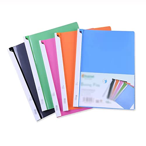 Lijiaxiuyc-101 dokumentenaufbewahrungstasche A4 Rotierender Ordner Verdickte Deichsel Kunststoffordner Kreativer Lebenslauf Ordner Datenordner Farbmischdatei Organizer Binder (10 Stück) Ordner von Lijiaxiuyc-101