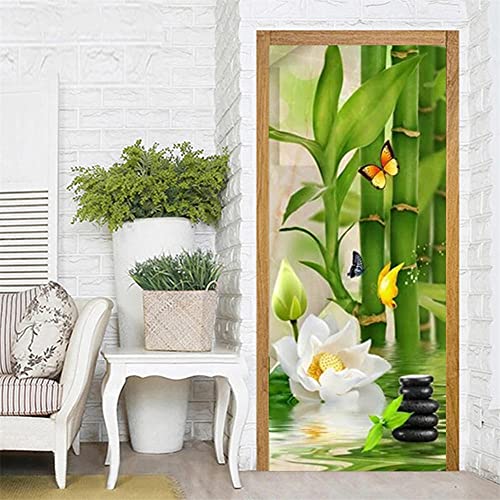 5D DIY Diamant Painting Bilder groß,Schmetterlingsblume Bambus Diamond Painting Set Vollbohrer,Diamant Malerei Erwachsene & Kinder Crystal Strass Stickerei Cross Stickerei Home Dekor 60x180cm/24x70in von Likixin