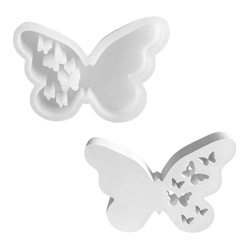 Lilbitty Schmetterling Gipsform zum Gießen, Groß Schmetterling Form Silikon, Schmetterling Silikonform für Fondant, Tortendeko, Epoxidharz,Dekorative mit Schmetterlingen von Lilbitty