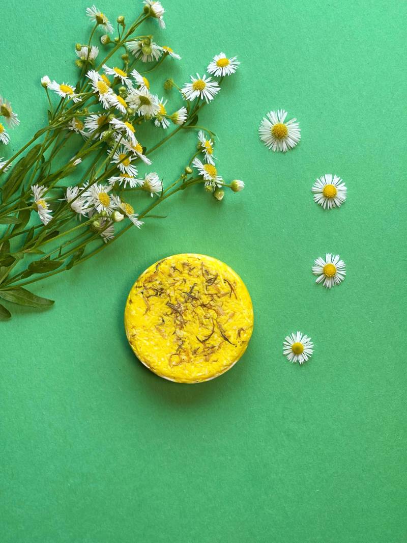 Chamomile Bio-Veganer Shampoo-Bar - Umweltfreundlich Zero Waste Plastikfrei Schönheit Und Aromatherapie Reisegröße von LiluOrganic