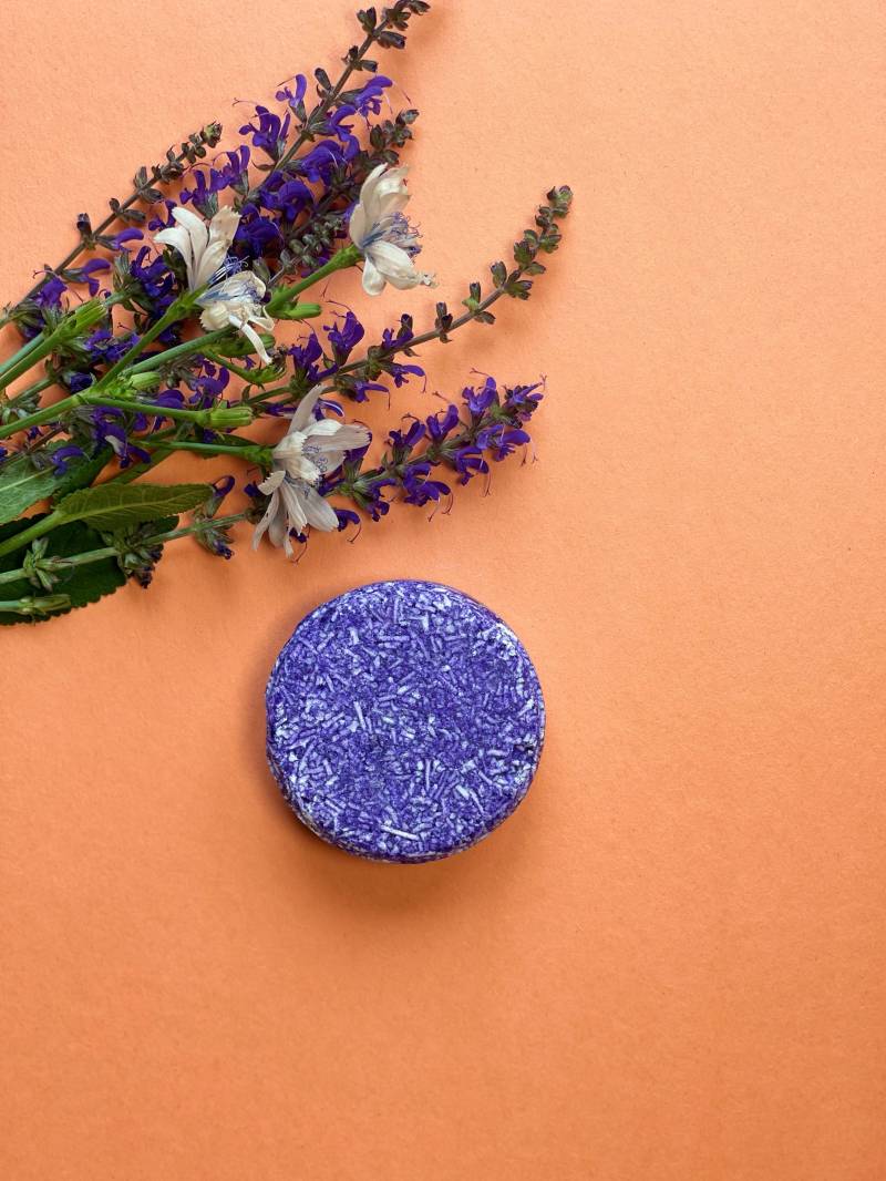 Lavender Bio Vegan Shampoo Bar - Umweltfreundlich Zero Waste Plastikfrei Schönheit Und Aromatherapie Reisegröße von LiluOrganic