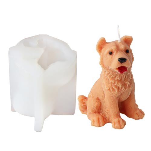 Lily Brown Katzen Silikonform Hund Kerzenformen Bär Ornament Formen Seife Backformen Bastelzubehör Für Kuchen Fondant Dekorationen von Lily Brown